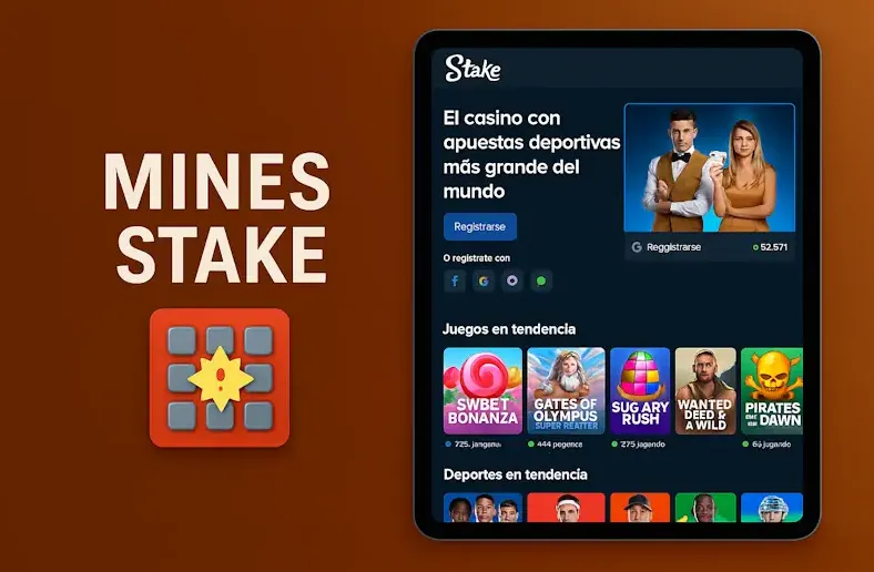 Mines Stake con Riesgo Configurable